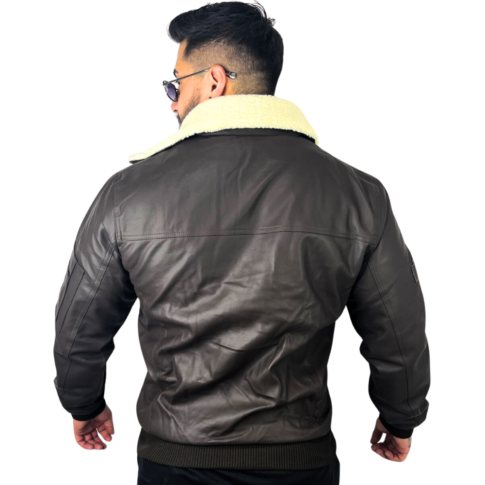 CHAQUETA LOGAN CUERO HOMBRE