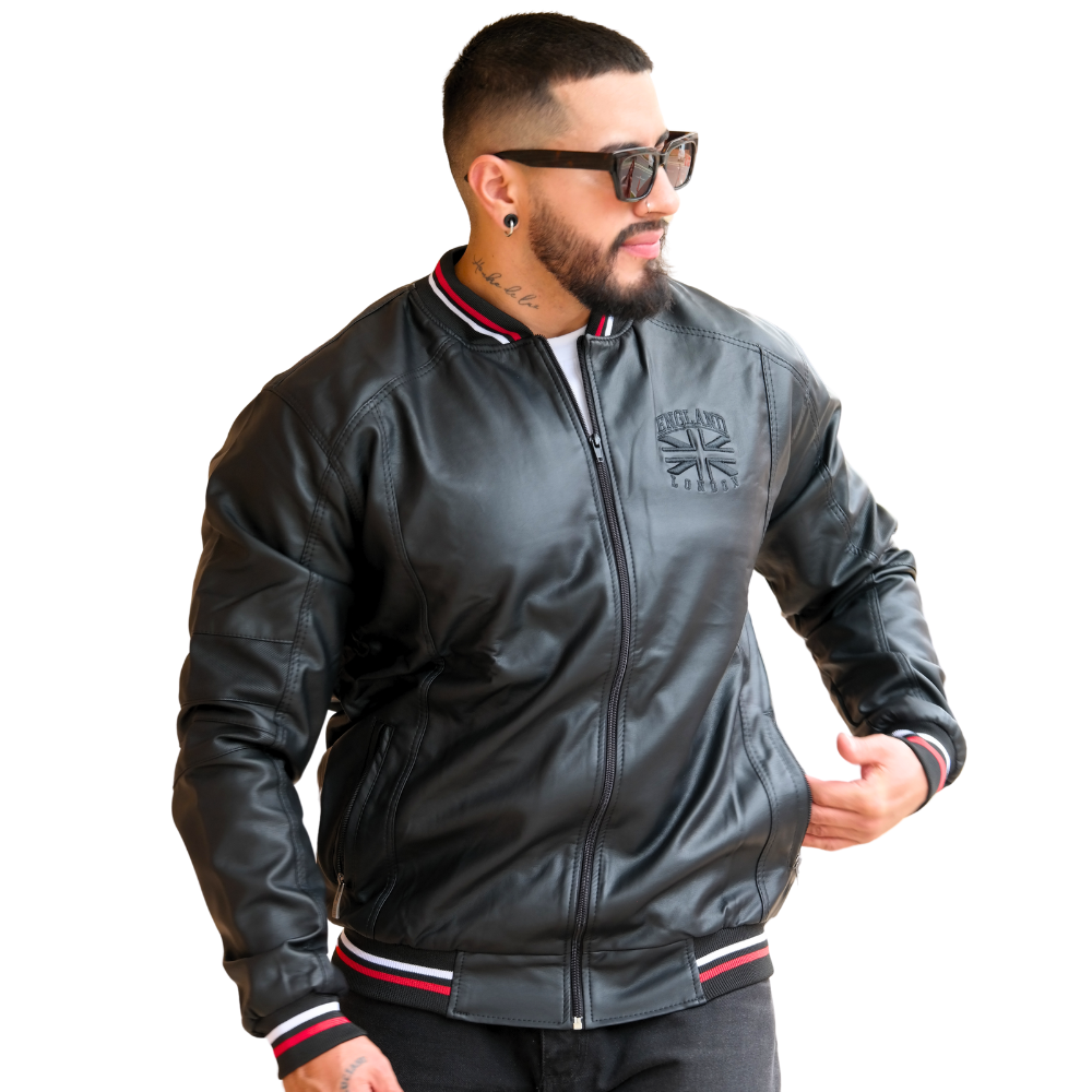 CHAQUETA BEISBOLERA ENGLAND IMPORTADA