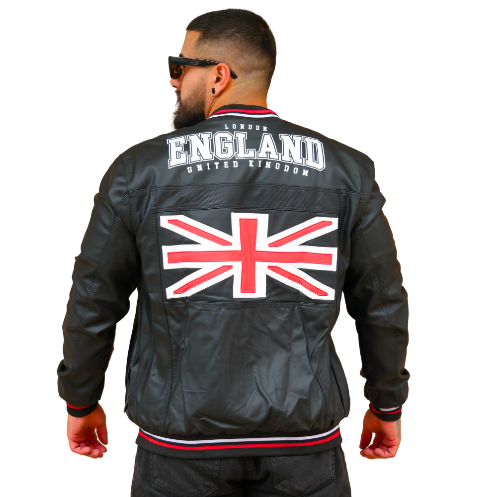 CHAQUETA BEISBOLERA ENGLAND IMPORTADA